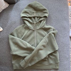 Scuba Oversized Half-Zip Hoodie
